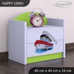 Nočna omarica Happy babies Ladja 26 SZN1